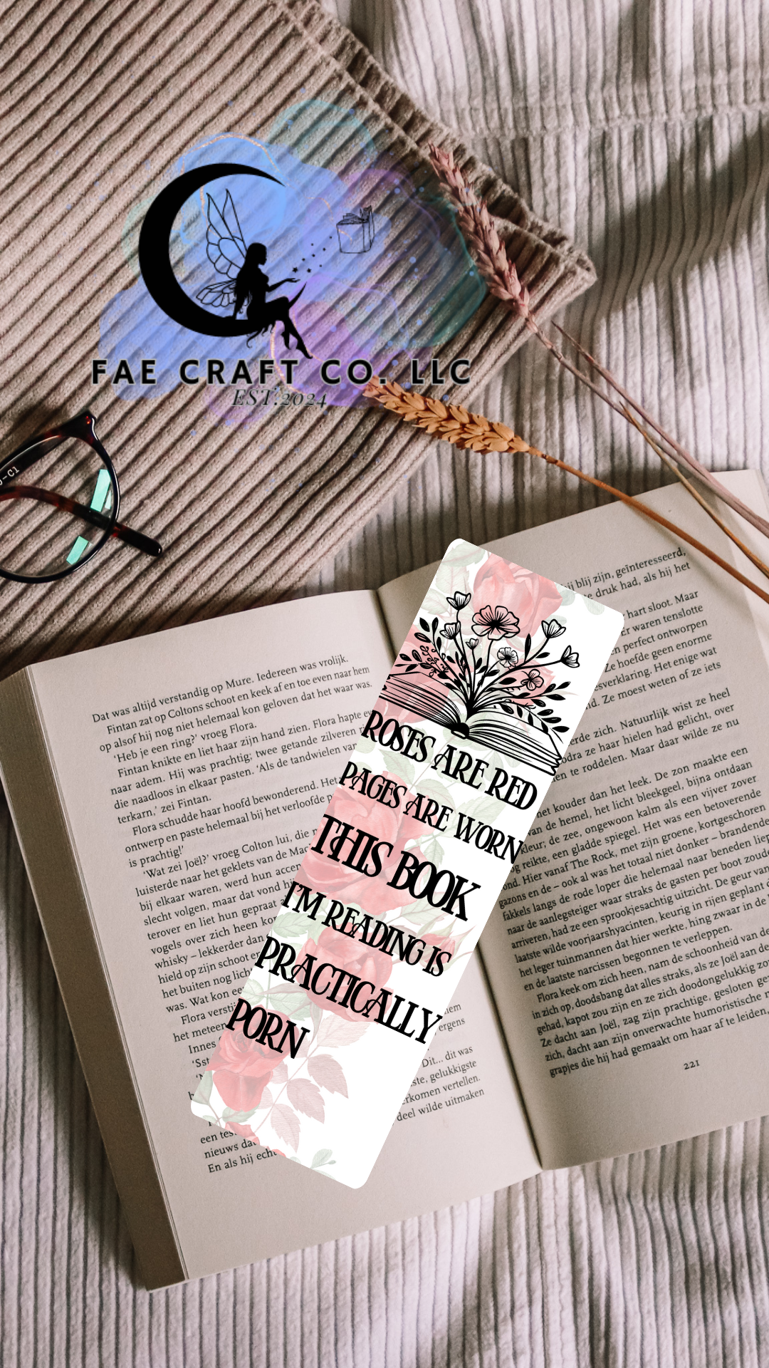 Shadowed Hearts Bookmarks