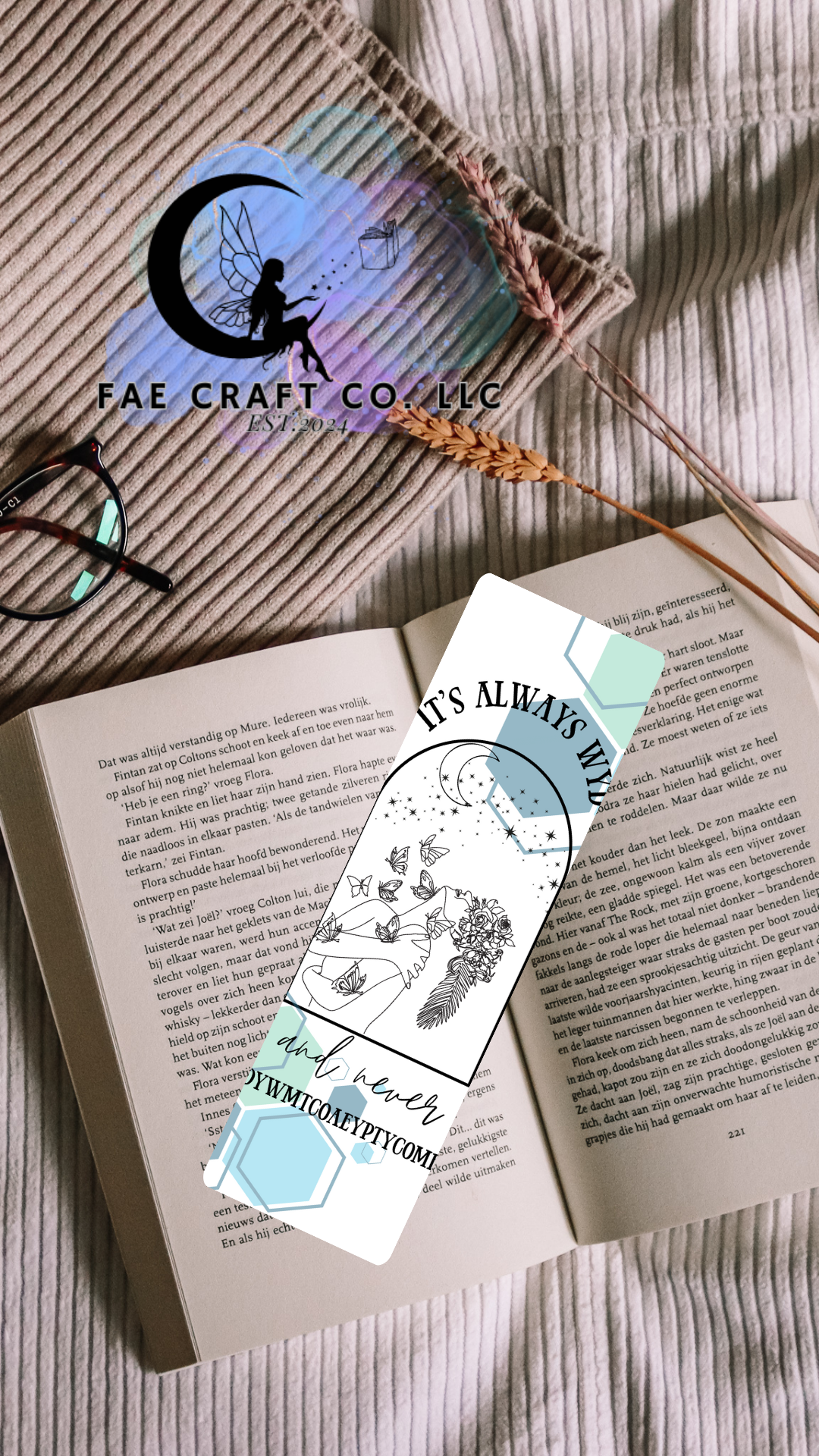 Shadowed Hearts Bookmarks