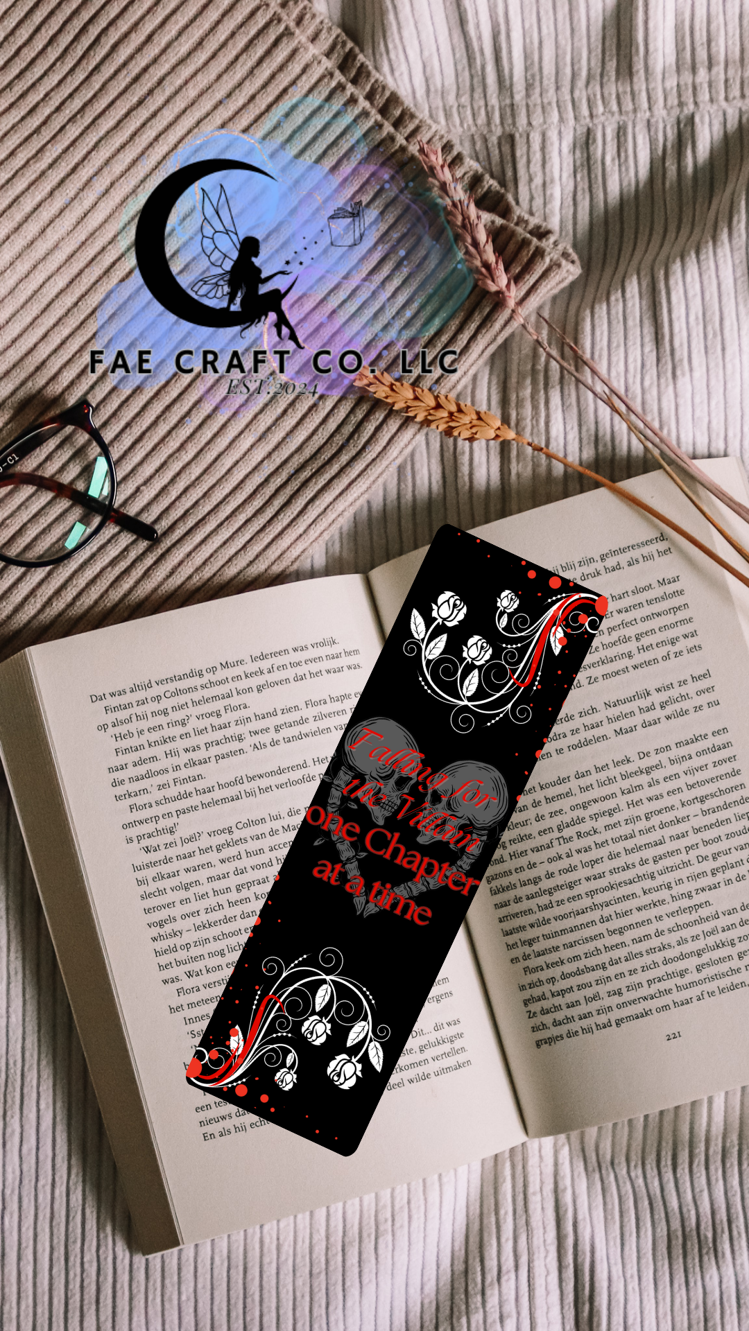 Shadowed Hearts Bookmarks