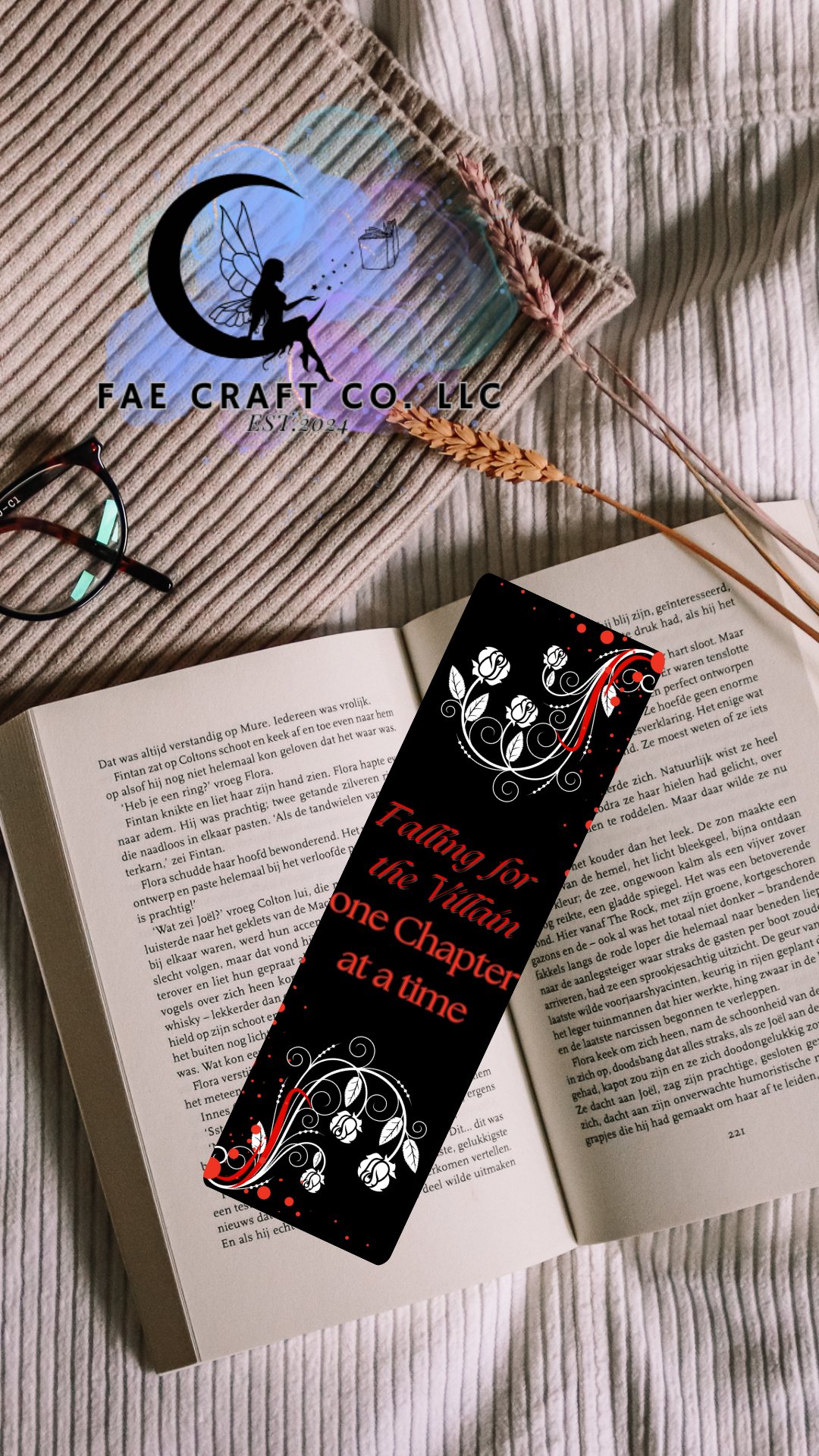 Shadowed Hearts Bookmarks